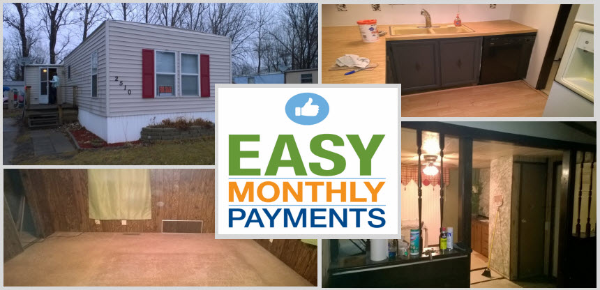 Mobile home park collage three